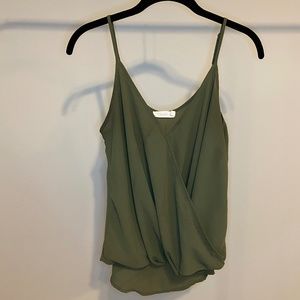 Lush olive green tanktop
